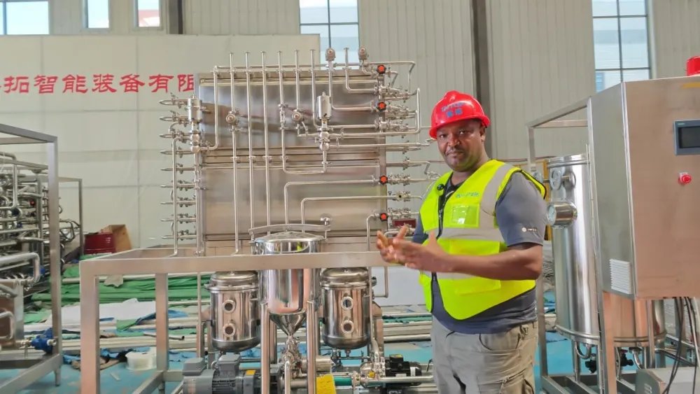 Kenijos partneris grįžta į „Intop Machinery“, kad atliktų išsamią įrangos apžvalgą