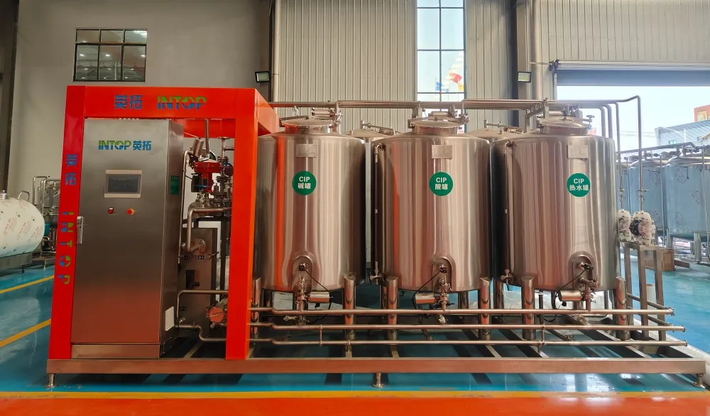 Kaip pasirinkti CIP sistemą kelių produktų gėrimų gamybos linijoms